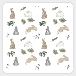 Bunny Rabbits Sticker